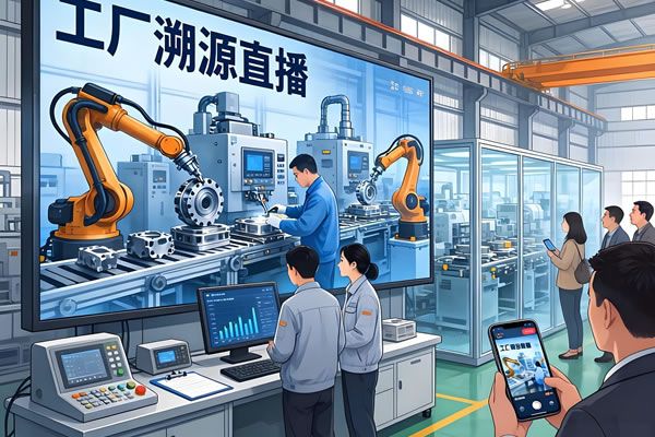 “工廠溯源直播”成風(fēng)口！LED顯示屏重構(gòu)生產(chǎn)營銷鏈路，維康國際助力制造企業(yè)破圈